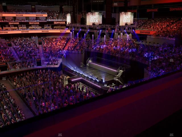 Chase Center - Section Theater Box 15 Seat View