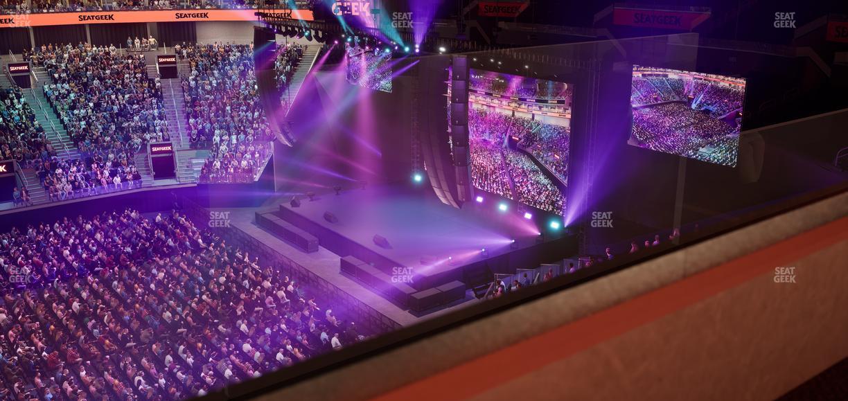 Chase Center - Section Theater Box 15 Seat View