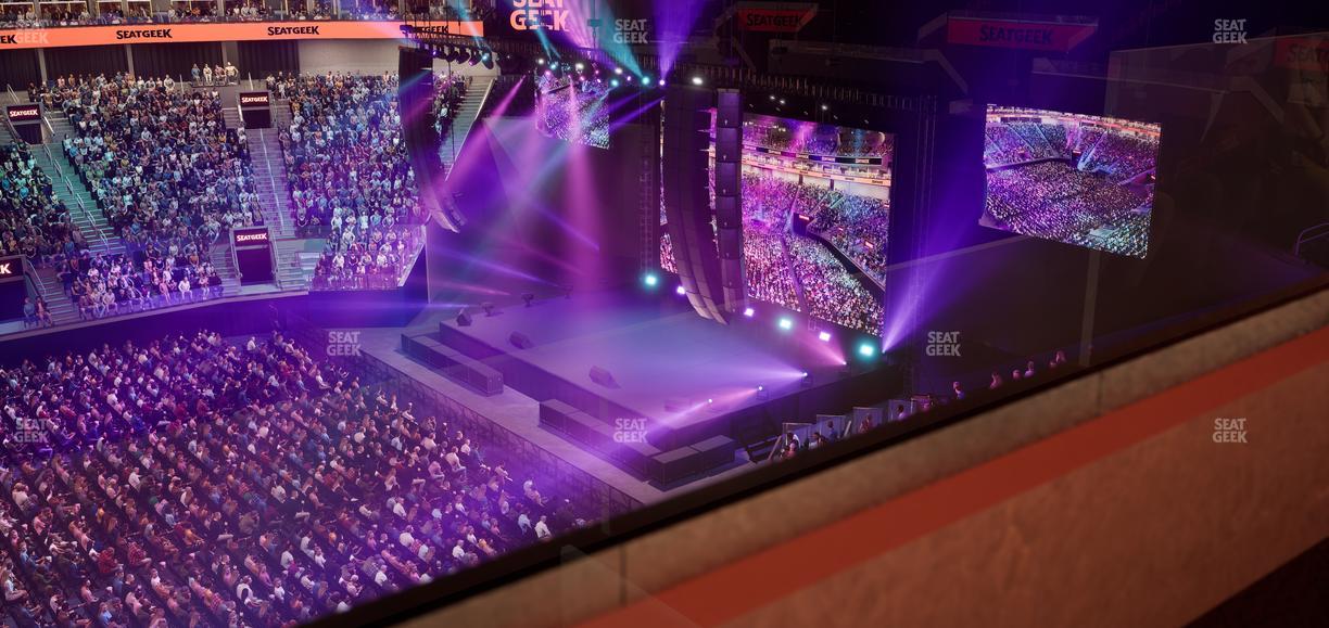 Chase Center - Section Theater Box 16 Seat View