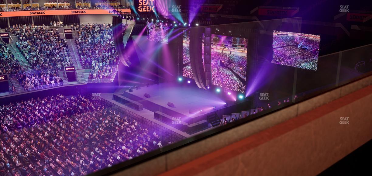 Chase Center - Section Theater Box 17 Seat View