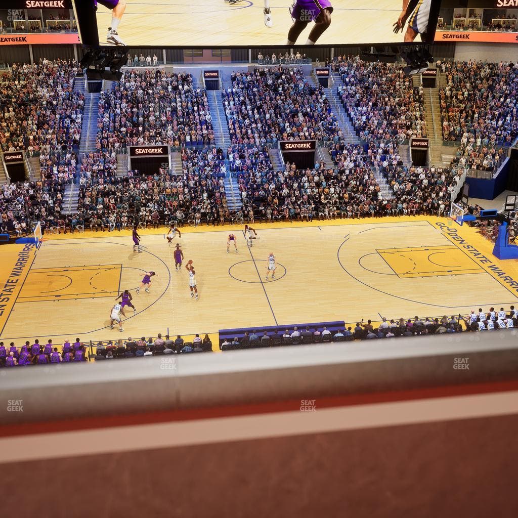 Chase Center - Section Theater Box 17 Seat View
