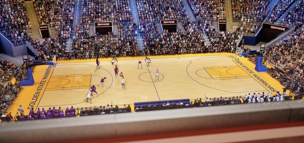 Chase Center - Section Theater Box 17 Seat View