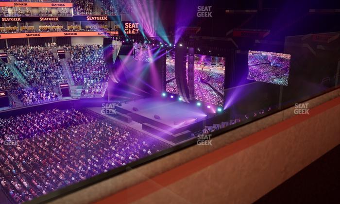 Chase Center - Section Theater Box 18 Seat View