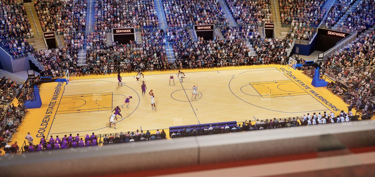 Chase Center - Section Theater Box 18 Seat View