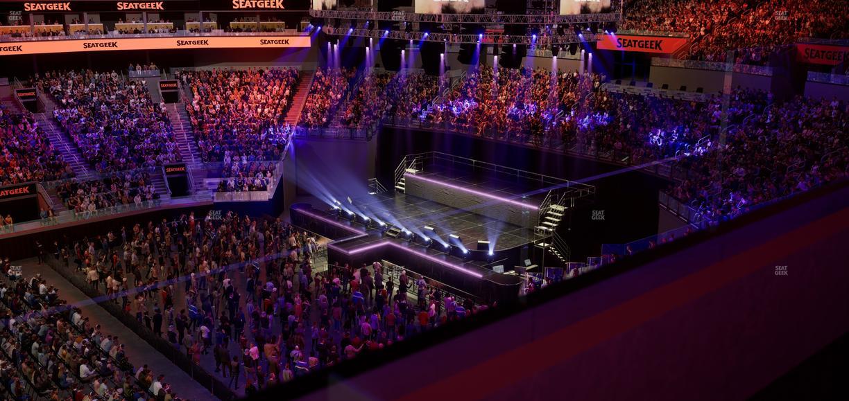 Chase Center - Section Theater Box 18 Seat View