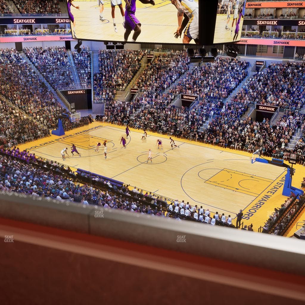 Chase Center - Section Theater Box 2 Seat View