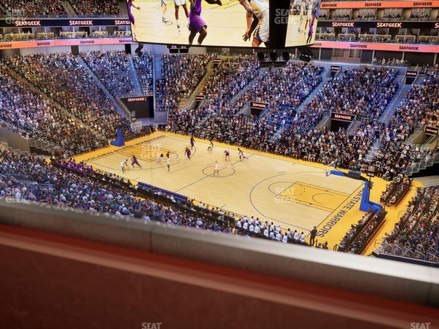 Chase Center - Section Theater Box 2 Seat View