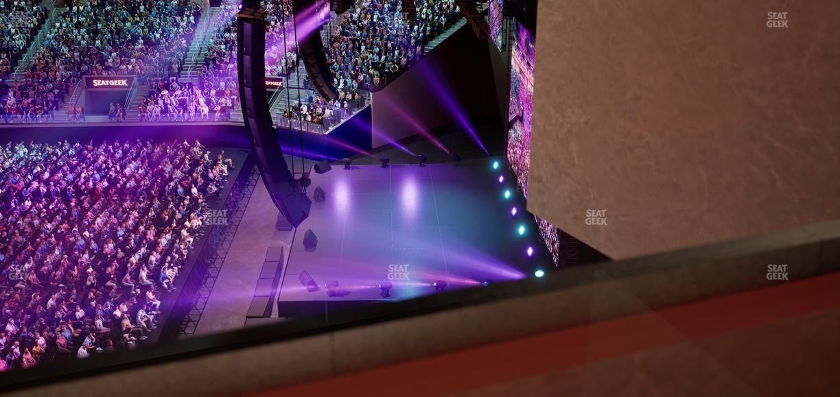 Chase Center - Section Theater Box 2 Seat View