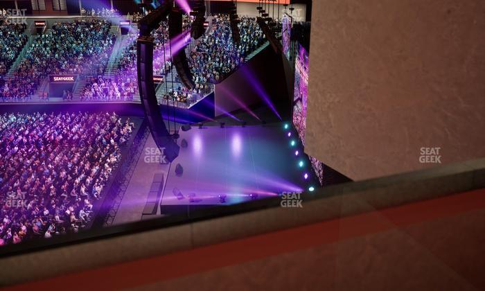 Chase Center - Section Theater Box 2 Seat View