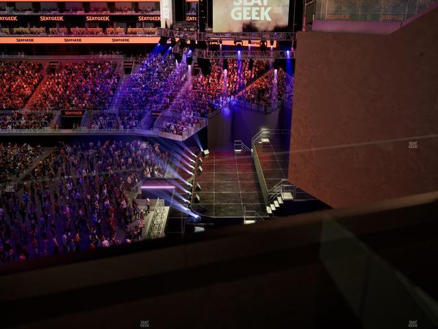 Chase Center - Section Theater Box 2 Seat View