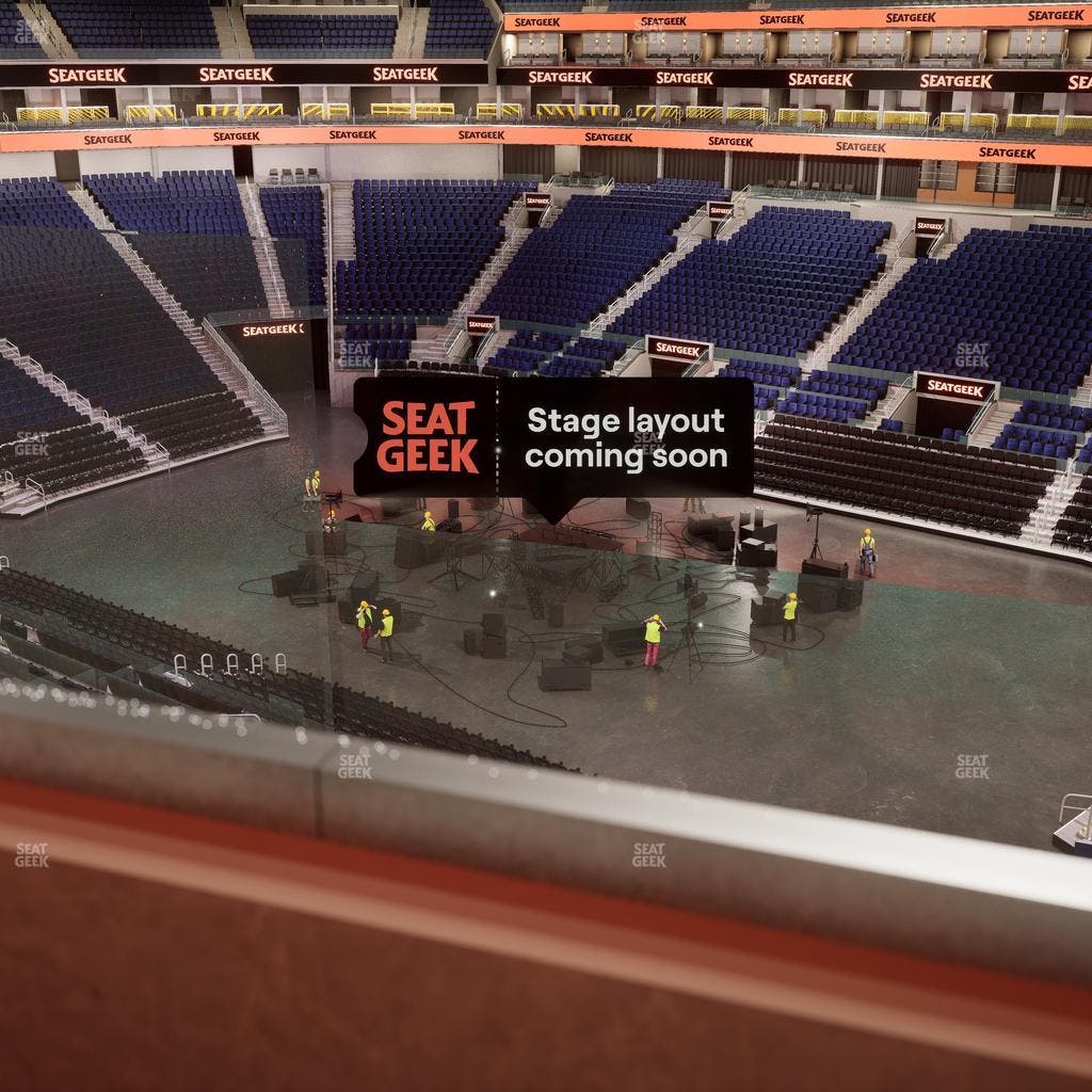 Chase Center - Section Theater Box 2 Seat View