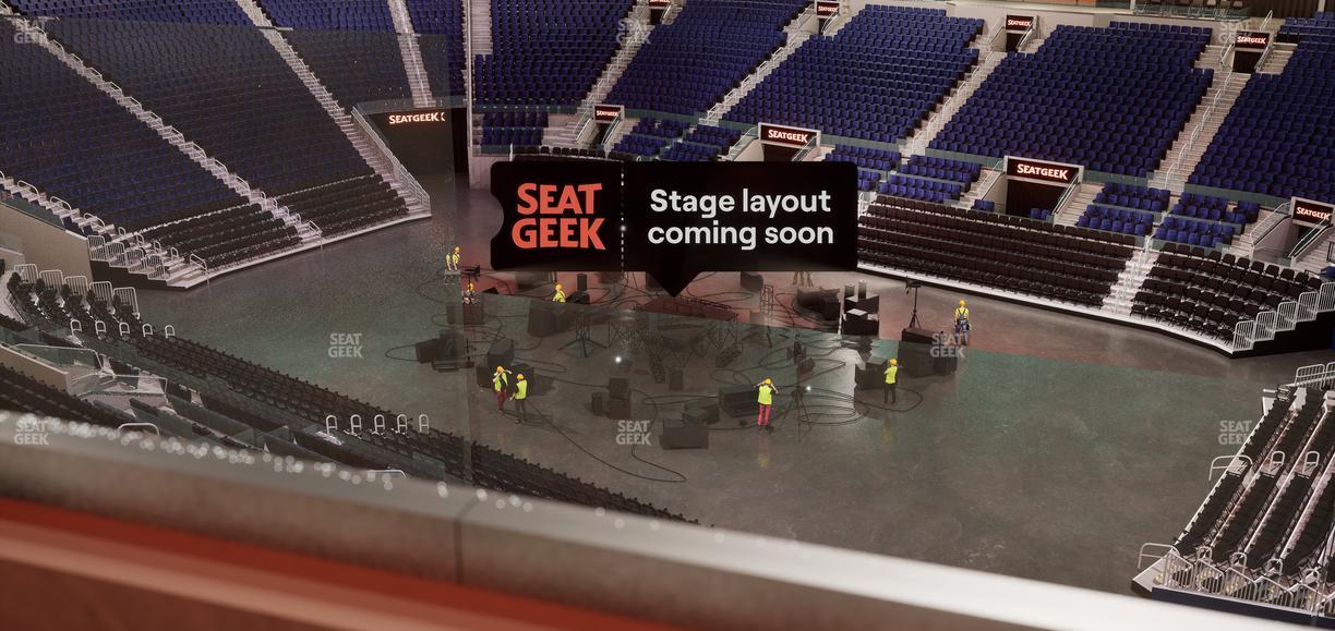 Chase Center - Section Theater Box 2 Seat View