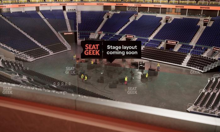 Chase Center - Section Theater Box 2 Seat View