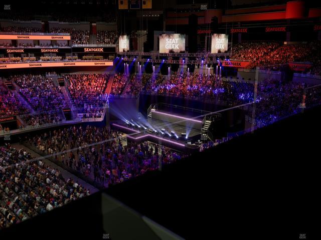 Chase Center - Section Theater Box 20 Seat View