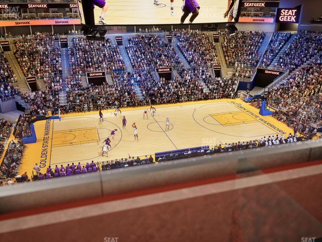 Chase Center - Section Theater Box 20 Seat View