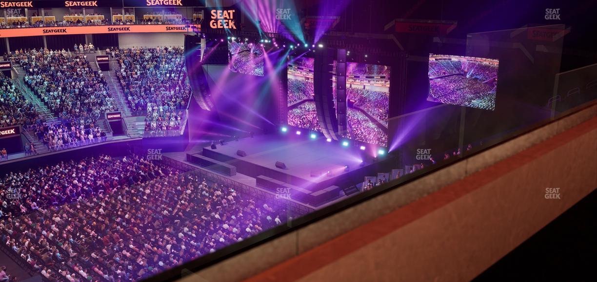 Chase Center - Section Theater Box 20 Seat View