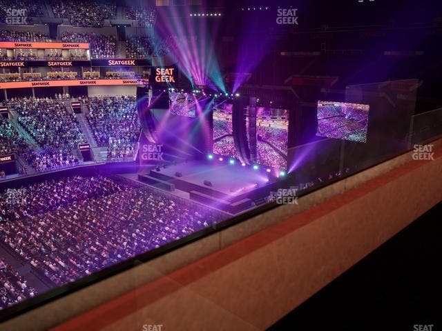 Chase Center - Section Theater Box 20 Seat View