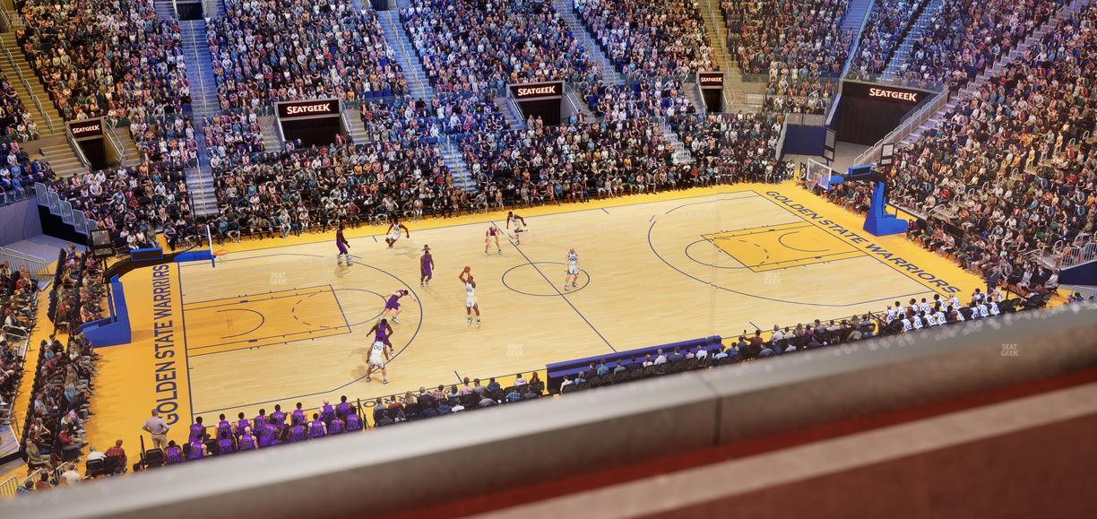 Chase Center - Section Theater Box 21 Seat View