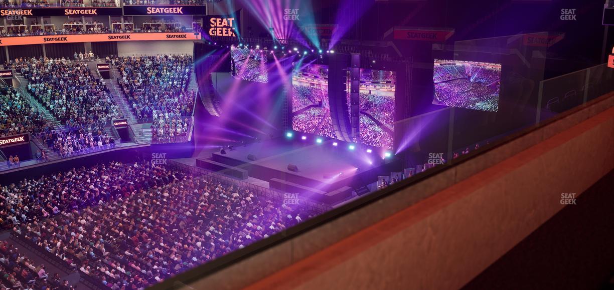 Chase Center - Section Theater Box 22 Seat View