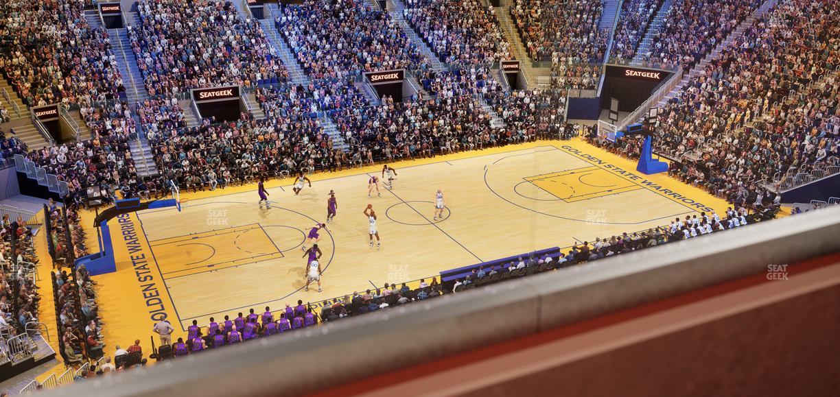 Chase Center - Section Theater Box 23 Seat View