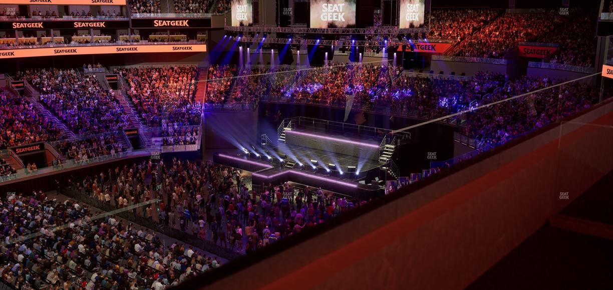 Chase Center - Section Theater Box 23 Seat View