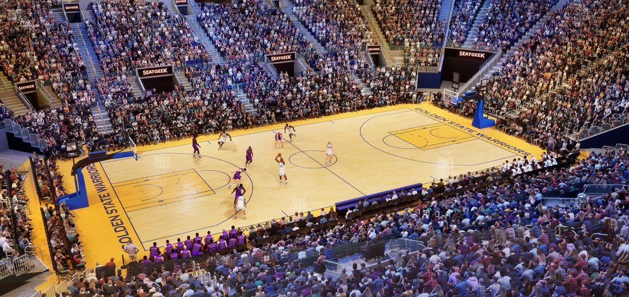 Chase Center - Section Theater Box 24 Seat View