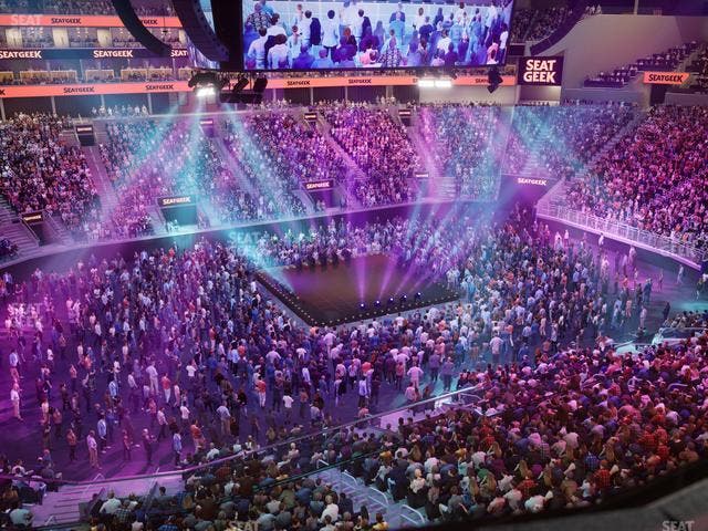 Chase Center - Section Theater Box 24 Seat View