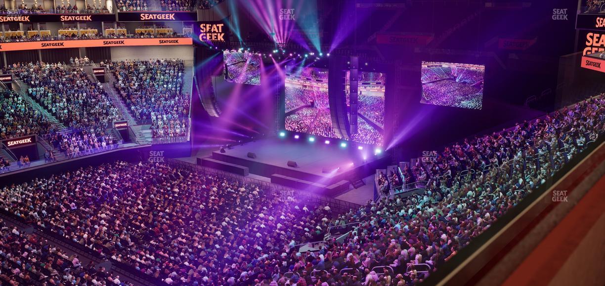 Chase Center - Section Theater Box 24 Seat View