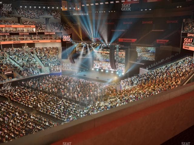 Chase Center - Section Theater Box 25 Seat View