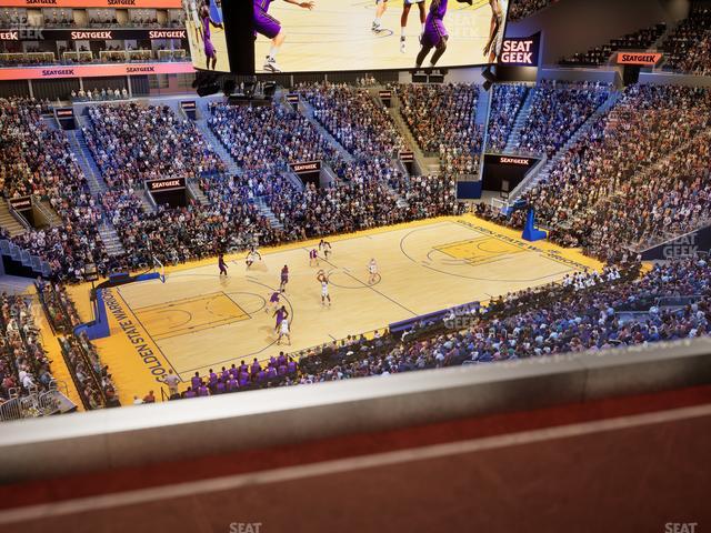 Chase Center - Section Theater Box 25 Seat View