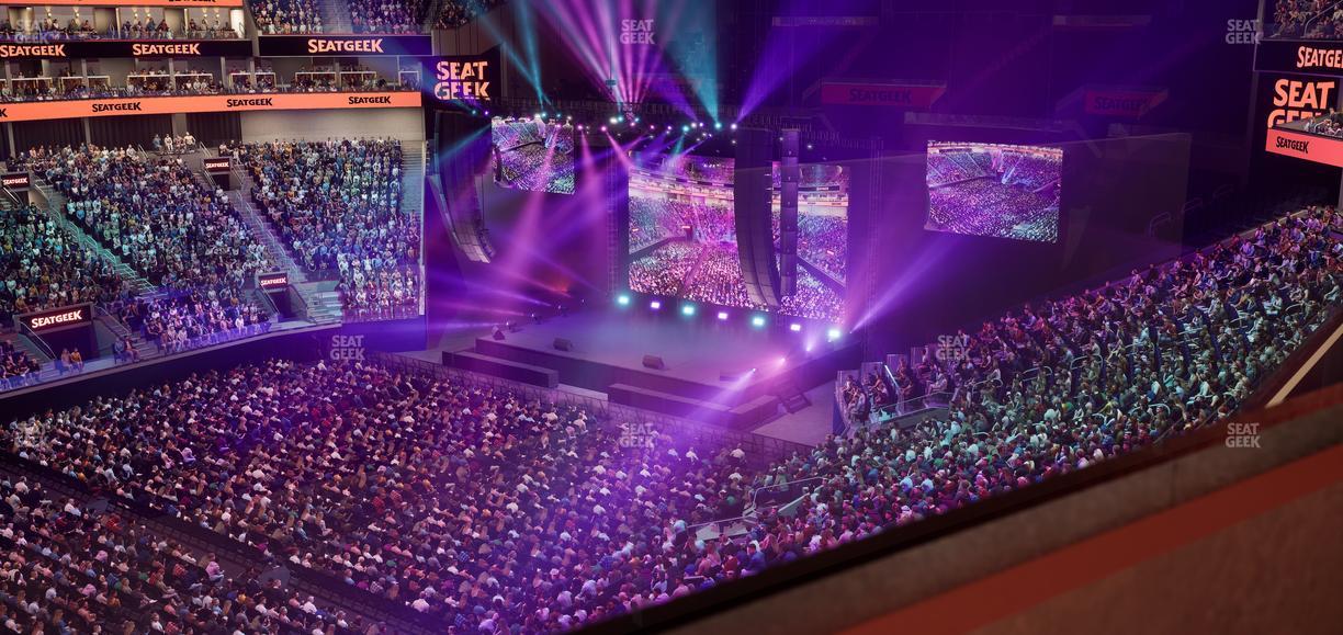 Chase Center - Section Theater Box 25 Seat View