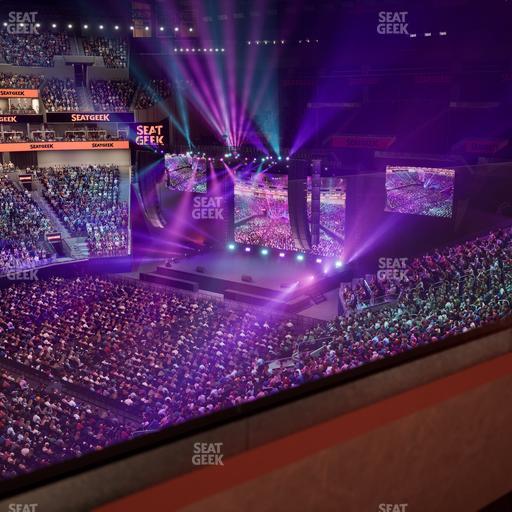 Chase Center - Section Theater Box 25 Seat View