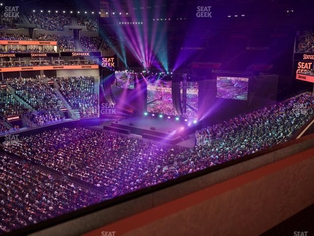 Chase Center - Section Theater Box 25 Seat View
