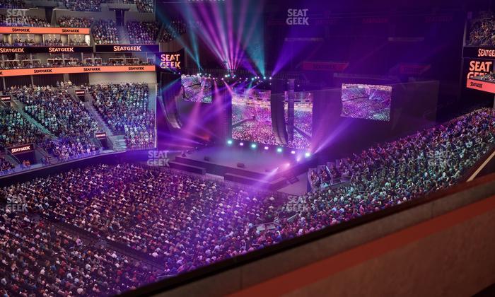 Chase Center - Section Theater Box 25 Seat View