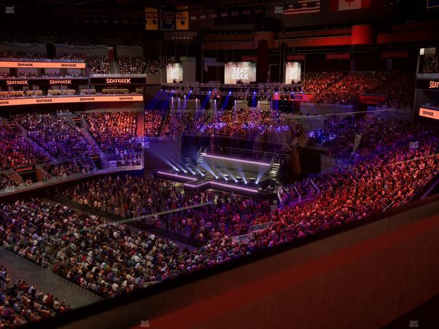 Chase Center - Section Theater Box 25 Seat View