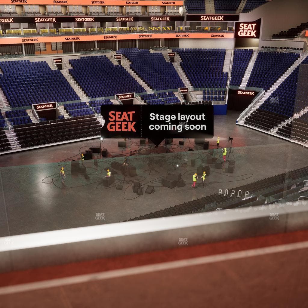 Chase Center - Section Theater Box 25 Seat View