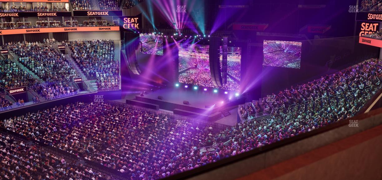 Chase Center - Section Theater Box 26 Seat View