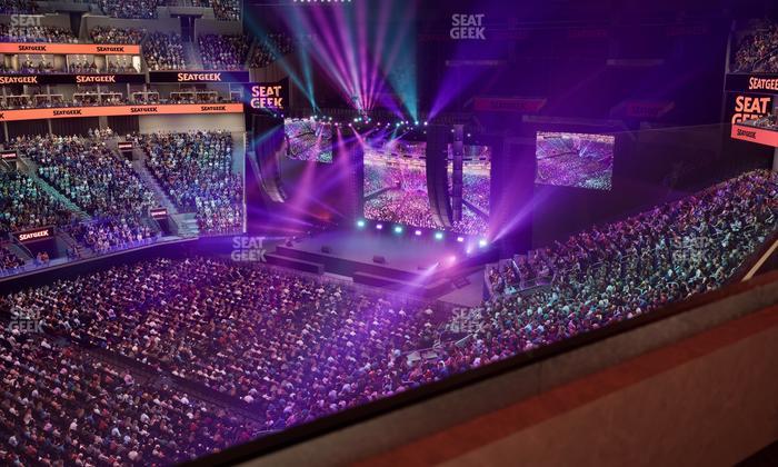 Chase Center - Section Theater Box 26 Seat View