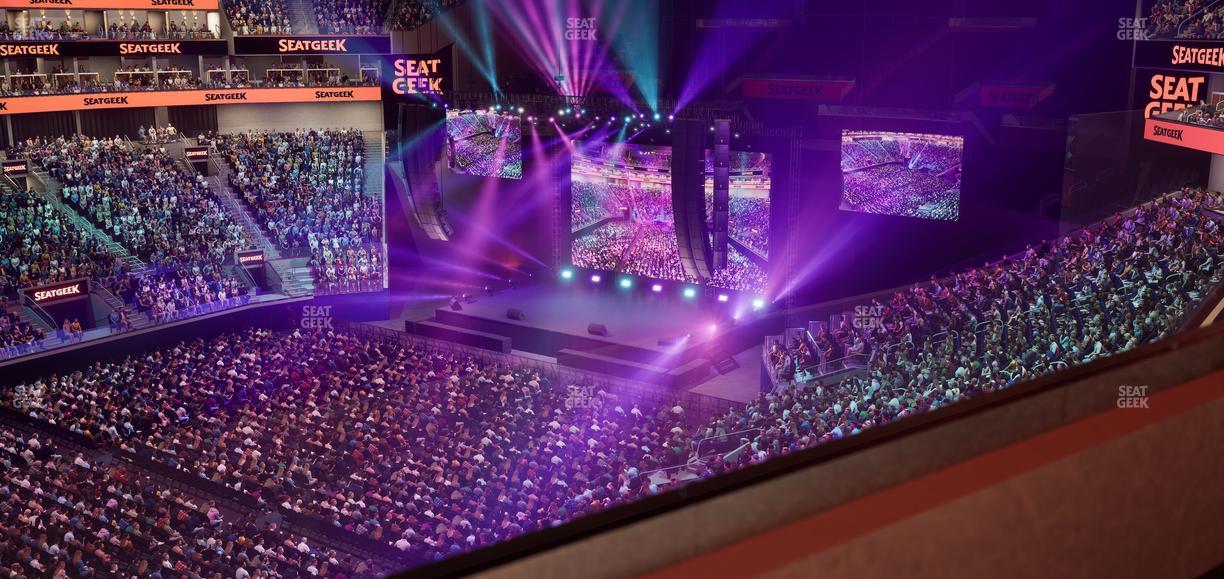 Chase Center - Section Theater Box 27 Seat View