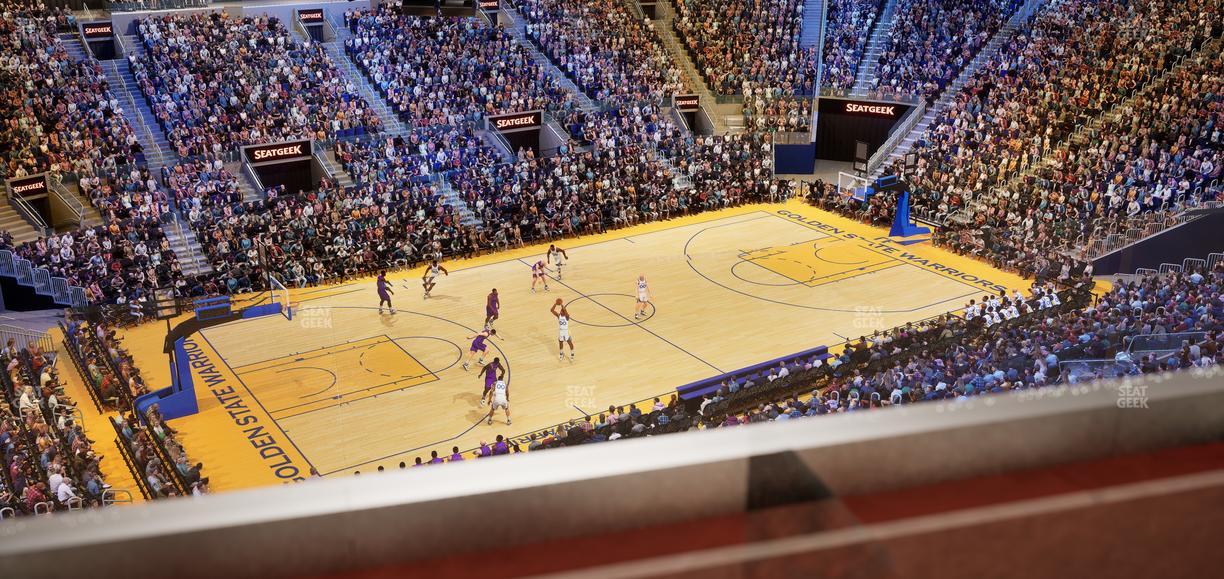 Chase Center - Section Theater Box 27 Seat View