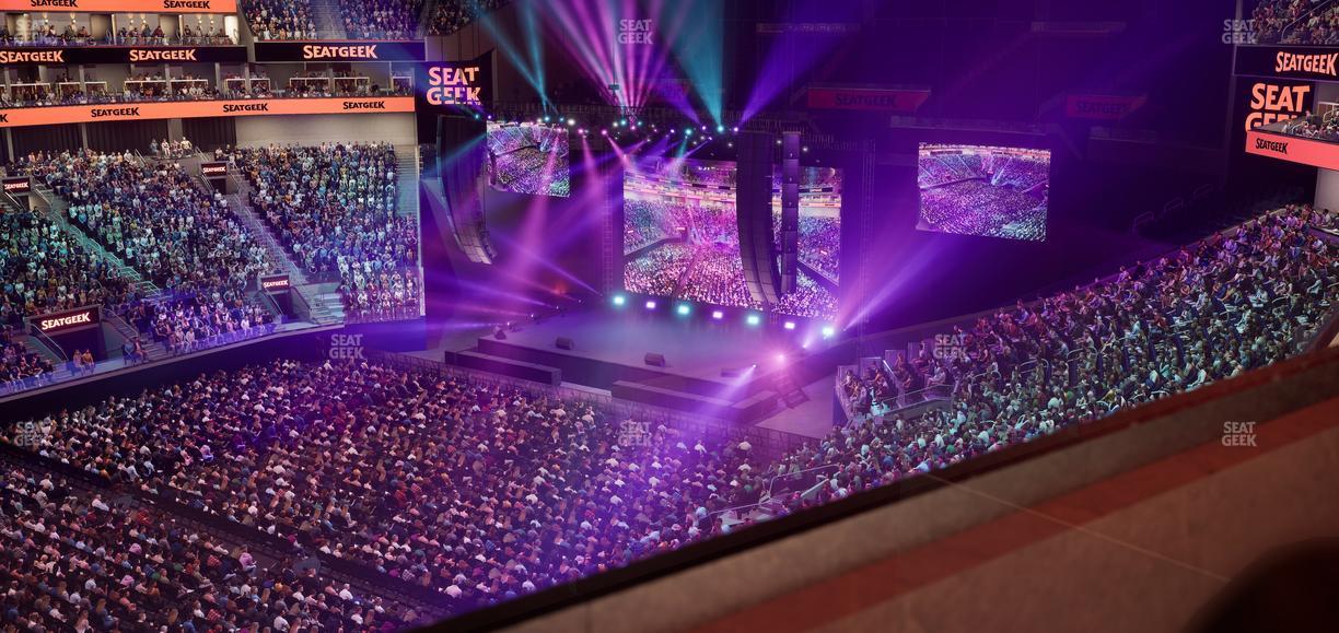 Chase Center - Section Theater Box 28 Seat View