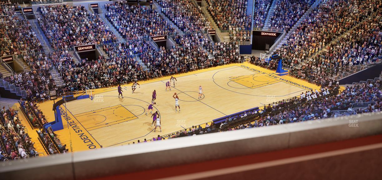 Chase Center - Section Theater Box 28 Seat View