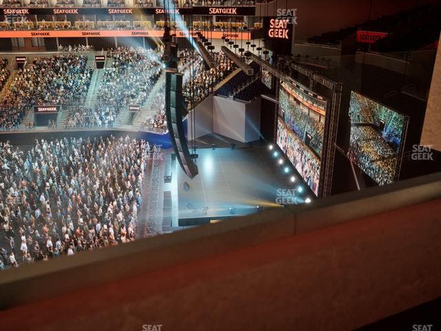 Chase Center - Section Theater Box 3 Seat View
