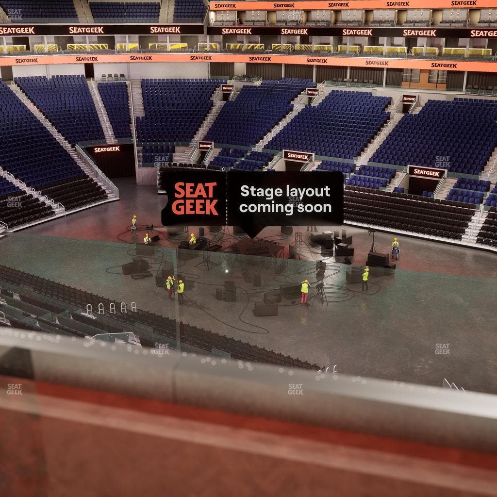 Chase Center - Section Theater Box 3 Seat View