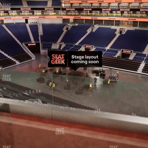 Chase Center - Section Theater Box 3 Seat View