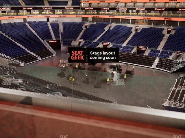 Chase Center - Section Theater Box 3 Seat View