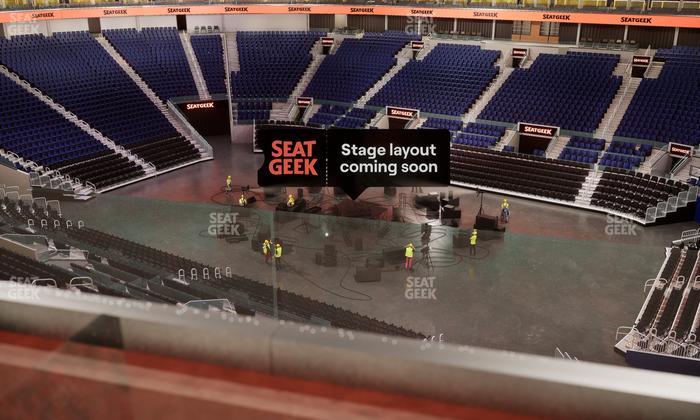 Chase Center - Section Theater Box 3 Seat View