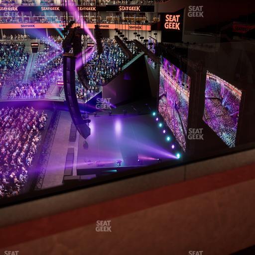 Chase Center - Section Theater Box 3 Seat View