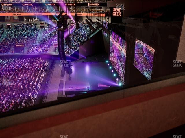 Chase Center - Section Theater Box 3 Seat View