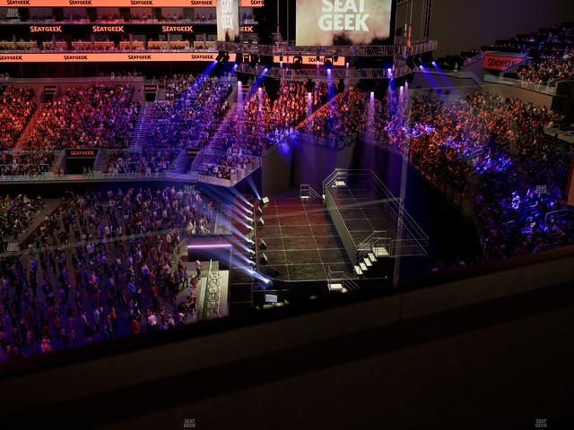 Chase Center - Section Theater Box 3 Seat View